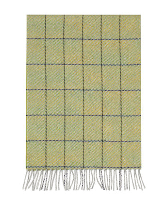 Sjaal Wol met Cashmere | Groen