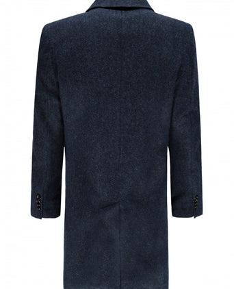 Lange jas howard | Denim Blauw