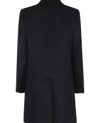 Lange jas howard | Navy Blauw