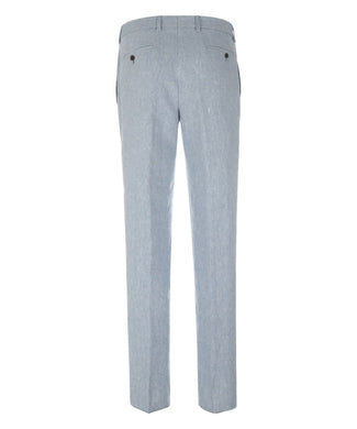 Linnen Chino Kenny | Blauw Linnen Chino Kenny | Blauw