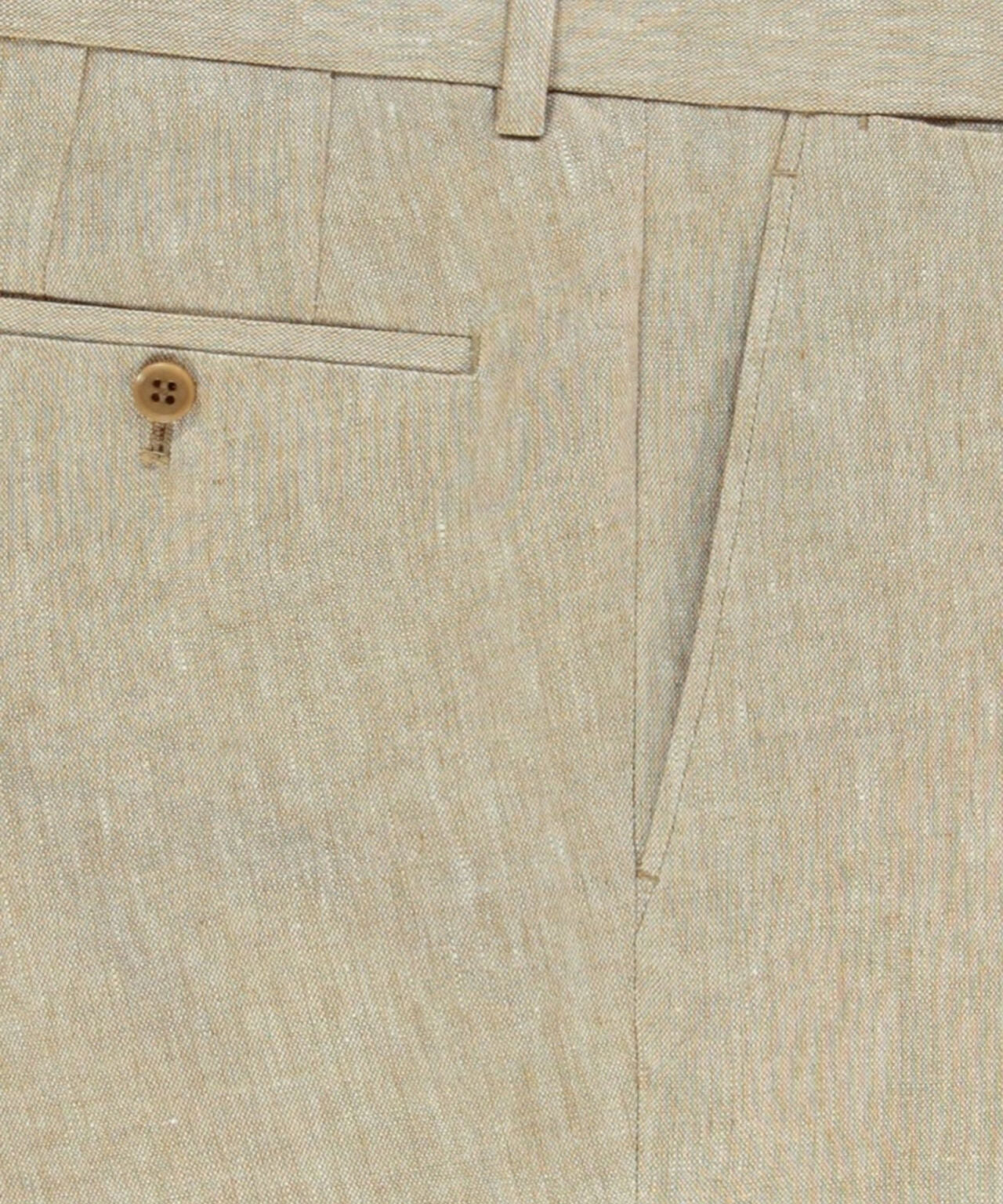 Leinen Chino Kenny | Braun
