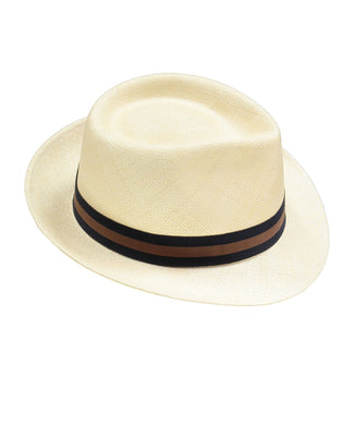 Trilby Panama Hoed | Beige Trilby Panama Hoed | Beige