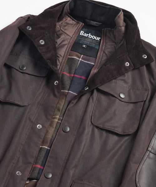 Barbour Wachsjacke Ogston | Braun
