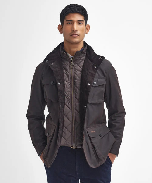 Barbour Wachsjacke Ogston | Braun