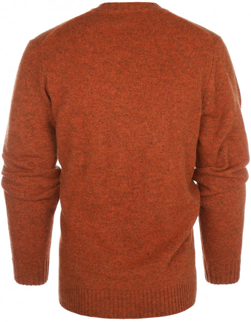 Alan Paine Shetland Pullover Ronde Hals | Bruin