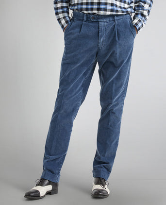 Pantalon Liverpool Corduroy | Blauw