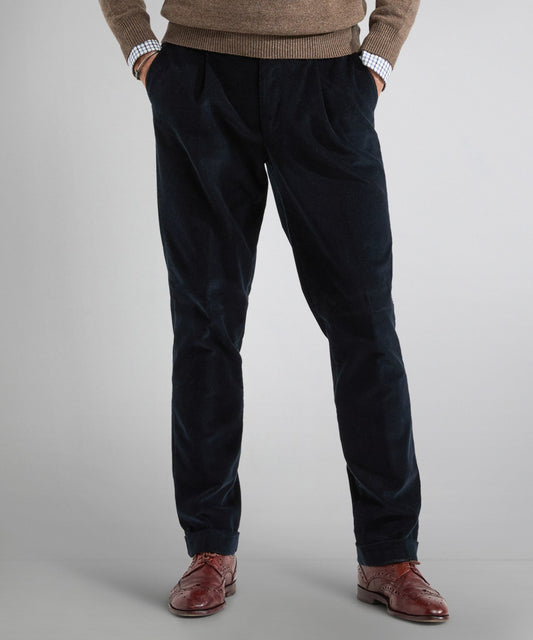 Liverpool Cordhose | Marineblau