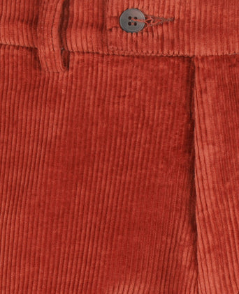 Chino Corduroy Bradford Brede Rib | Bordeaux Rood