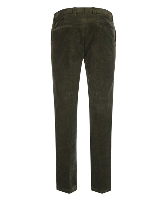 Chino Cord Bradford Wide Rib | Grün