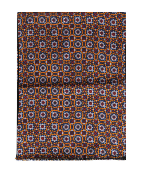 Sjaal Zijden en Wol | Blauw