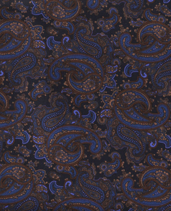 Sjaal Zijden en Wol | Blauw