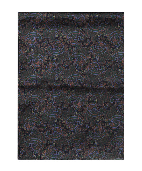 Sjaal Zijden en Wol | Blauw