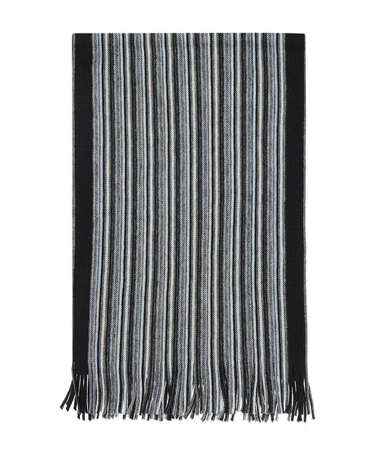 Wollstrickschal 180x26 | Grau