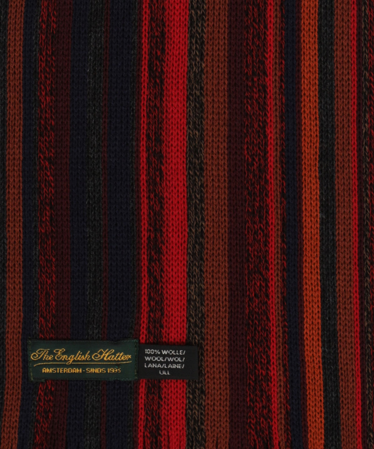 Wollstrickschal 180x26 | Rot