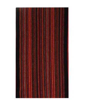 Sjaal wol gebreid 180x26 | Rood