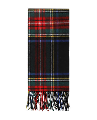 Sjaal lamswol 190x48 | Grijs