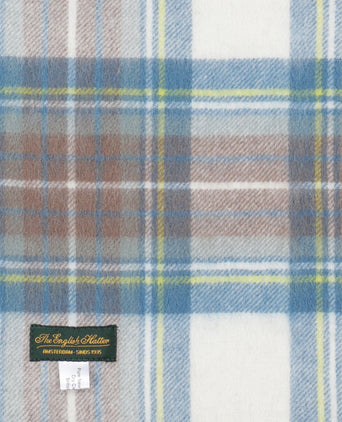 Sjaal lamswol 190x48 | Blauw