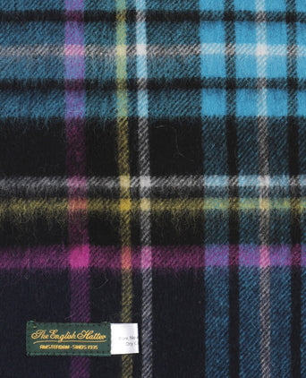 Sjaal lamswol 190x48 | Blauw