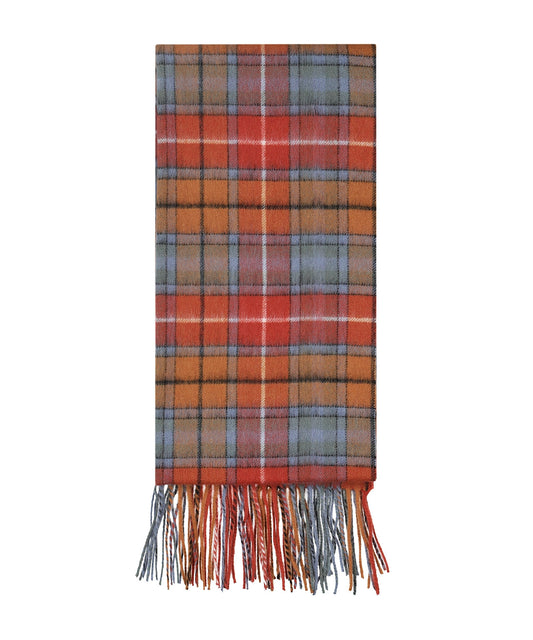 Lammwollschal 190 x 48 cm | Braun