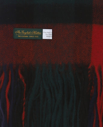 Sjaal lamswol 190x48 | Rood