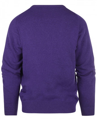 William Lockie Ronde Hals Lamswol Pullover | Jacaranda
