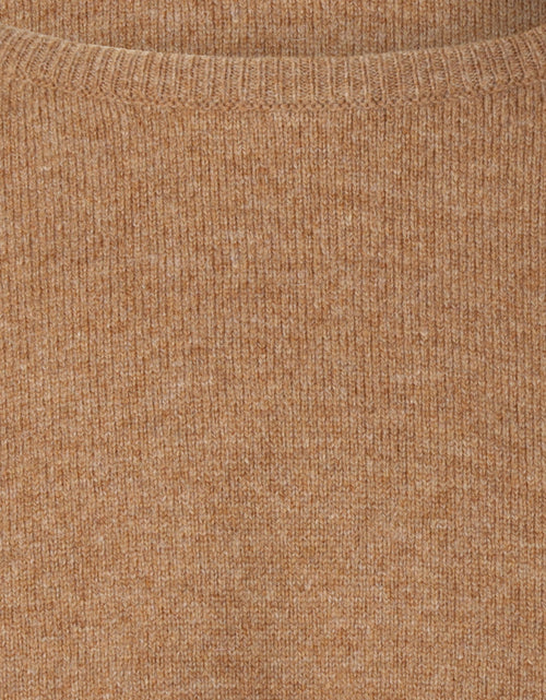 William Lockie Rundhalspullover aus Lammwolle | Driftwood