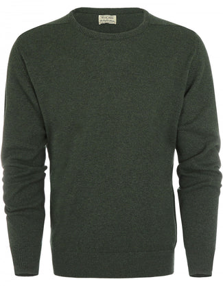 William Lockie Ronde Hals Lamswol Pullover | Rosemary William Lockie Ronde Hals Lamswol Pullover | Rosemary