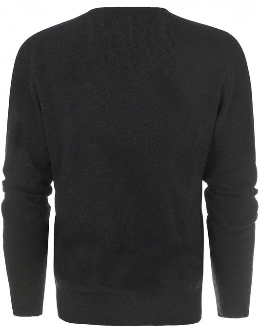 V-Hals Lamswol | Charcoal
