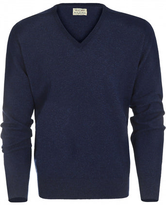 William Lockie Pullover Lamswol V-hals | Astra