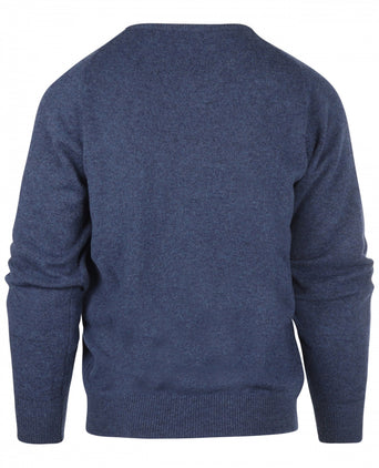 William Lockie V-Ausschnitt-Pullover aus Lammwolle | Rhapsody