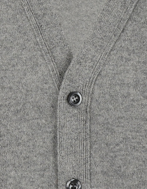 Knoop Vest Lamswol | Flannel