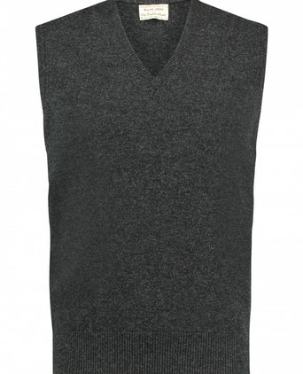 William Lockie Slipover Lammwolle | Anthrazit