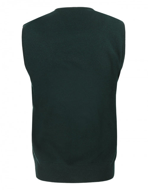 William Lockie Slipover Lammwolle | Tartangrün