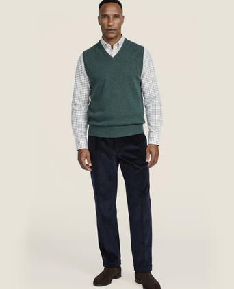 William Lockie Slipover Lammwolle | Moorland