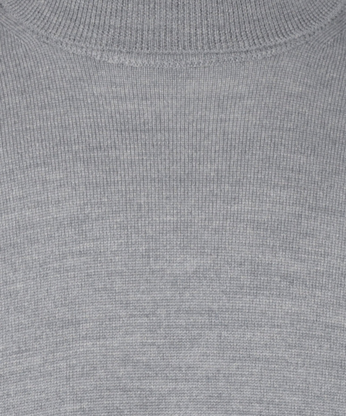 Merino Roll Neck Pullover | Midden Grijs