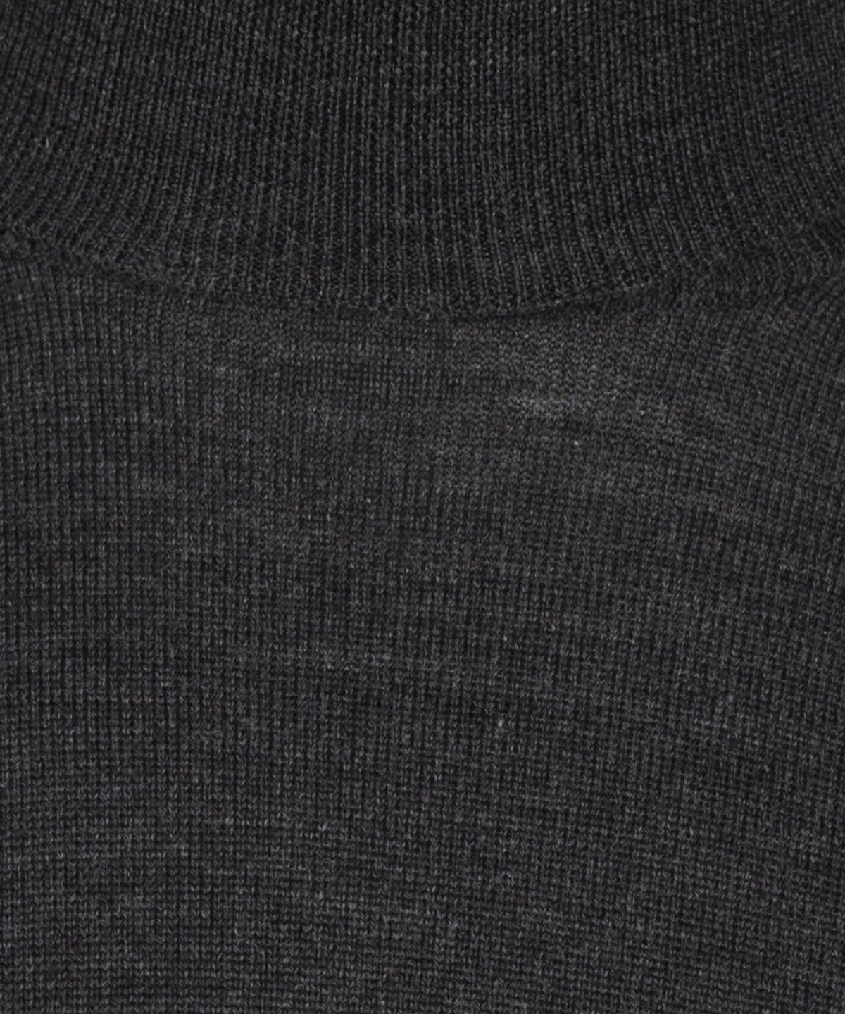 Merino Roll Neck Pullover | Charcoal