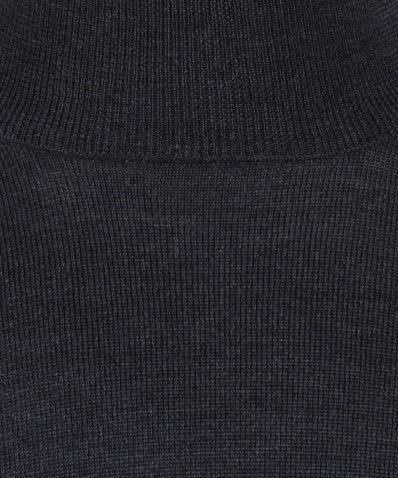 Merino Roll Neck Pullover | Blauw Grijs