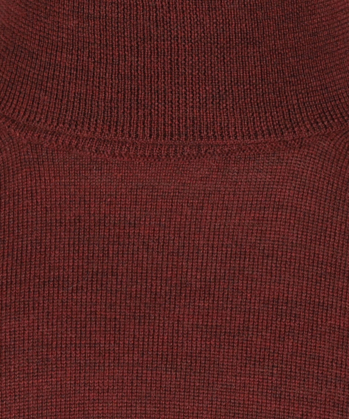 Rollkragenpullover aus Merinowolle | Bordeaux