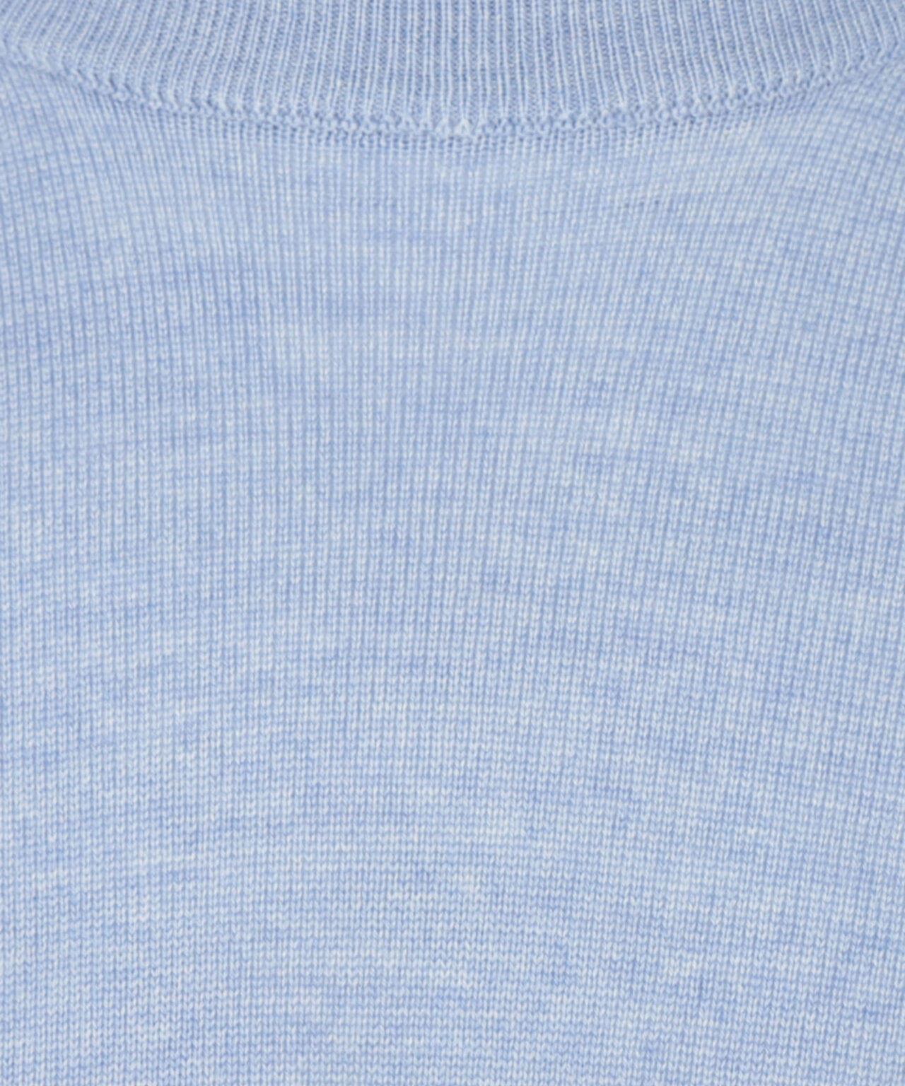 Merinowollpullover mit Rundhalsausschnitt | Hellblau