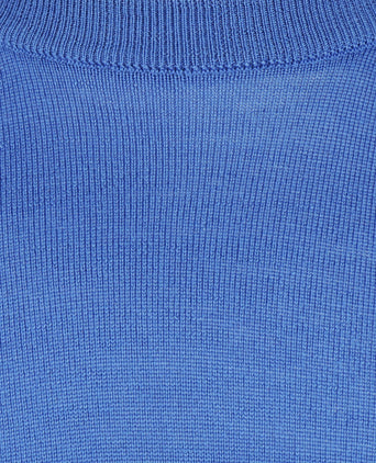 Pullover Merino wol ronde hals | Blauw