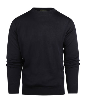 Pullover Merino wol ronde hals | Navy Pullover Merino wol ronde hals | Navy