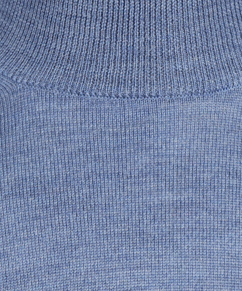 Turtle trui Merino wol | Bleu Mix