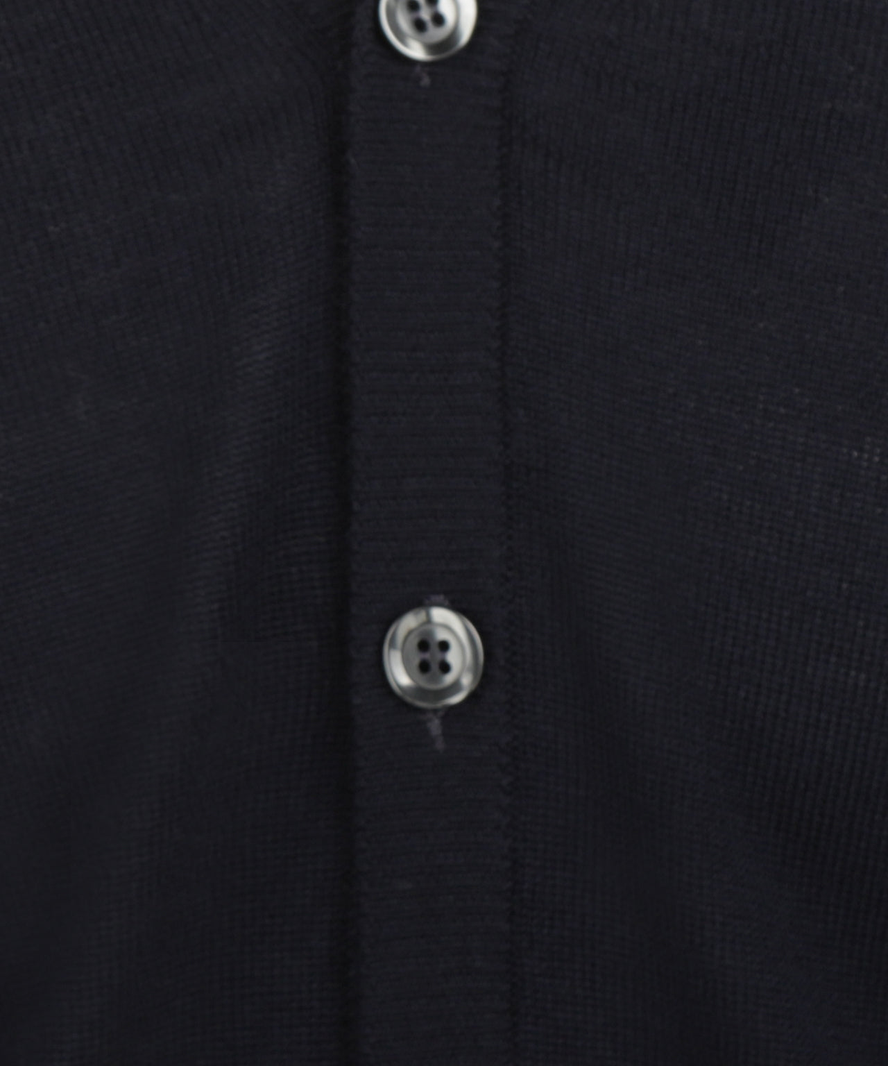 Button Vest fine Merino wool | Navy
