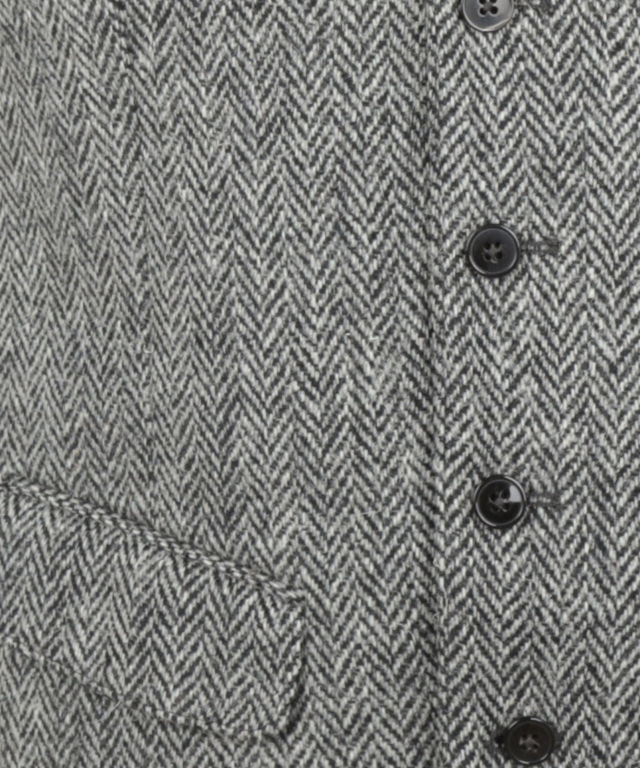 Harris Tweed Gilet | Grey