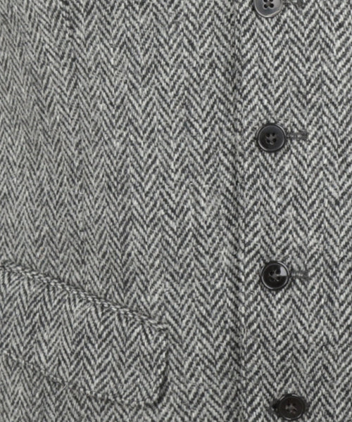 Harris Tweed Gilet | Grijs