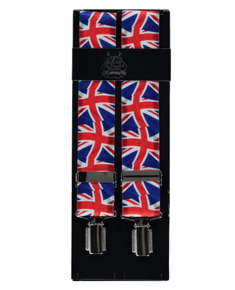 Elastische bretels met clips | Rood