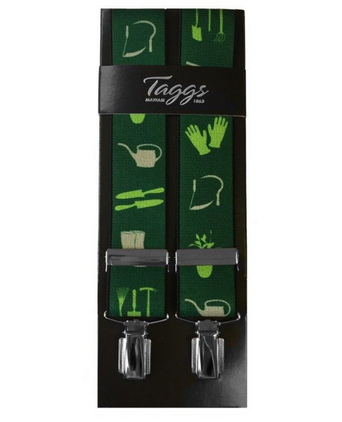 Elastische bretels met clips | Groen