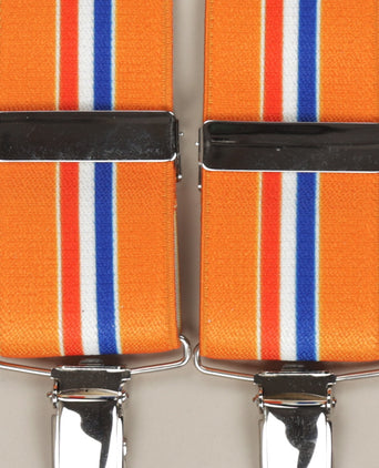 Elastische bretels met clips | Oranje