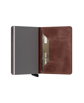 Secrid Slimwallet Pasjeshouder | Vintage Brown