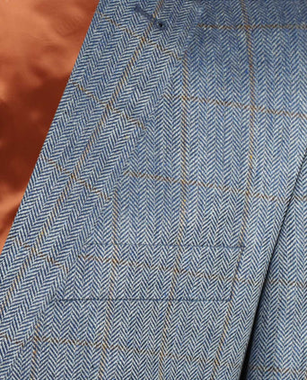 Colbert Zijde | Blauw